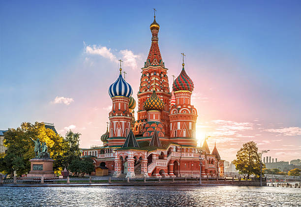 russia,St. Basil's Cathedral on Red Square